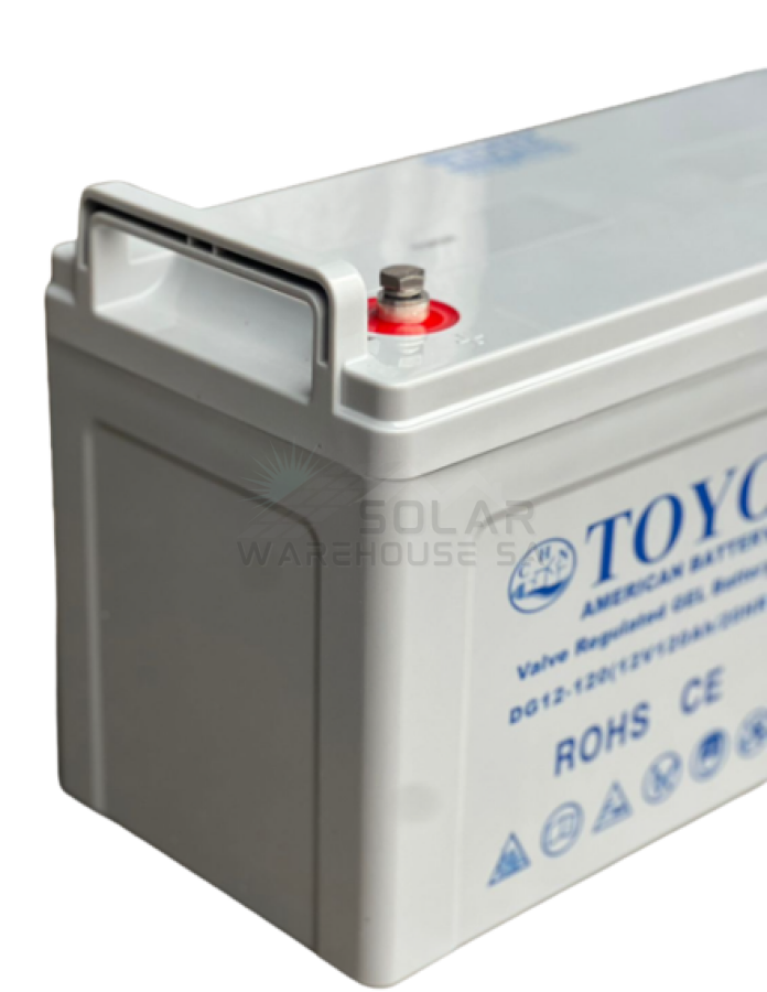 Gel Battery 120 Ah Gel Battery 12V - Toyo American Battery Standard Size