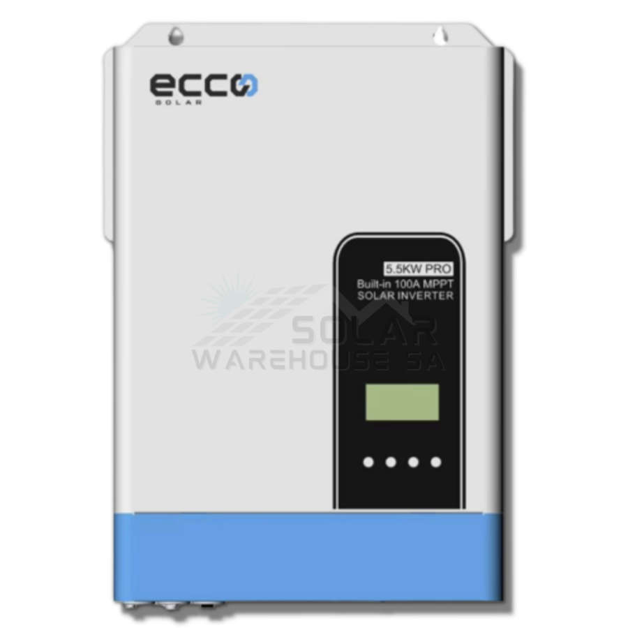 Hybrid Inverter 48v 5.5 Kva 5500w Mppt 100a Inverter Pure Sine Wave - Ecco (Parallel Version)