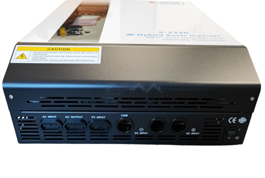 Hybrid Inverter 5KVA 5000W MPPT 24V -Sun Solar S-2350 German Tech