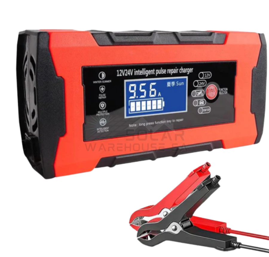 Intelligent Pulse Repair Battery Charger 12V 20A / 24v 10A Fivestar