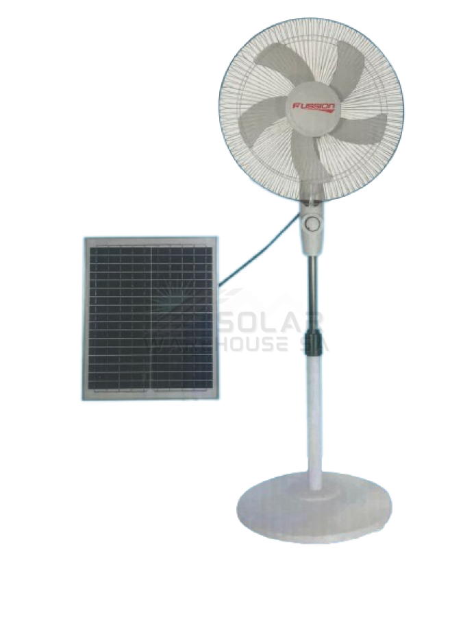 Istar 16" Solar Rechargeable Stand Fan IS-1602