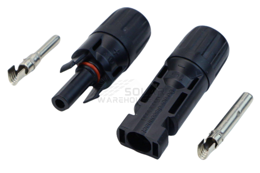 MC4 Connectors Male & Female Pair 1000VDC (Pack of 10)