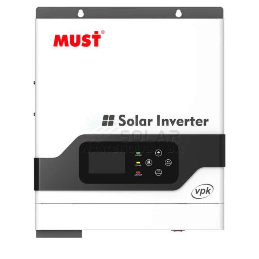Must 3kw 60Amp 24v PWM Solar Hybrid Inverter PV1800 VPK