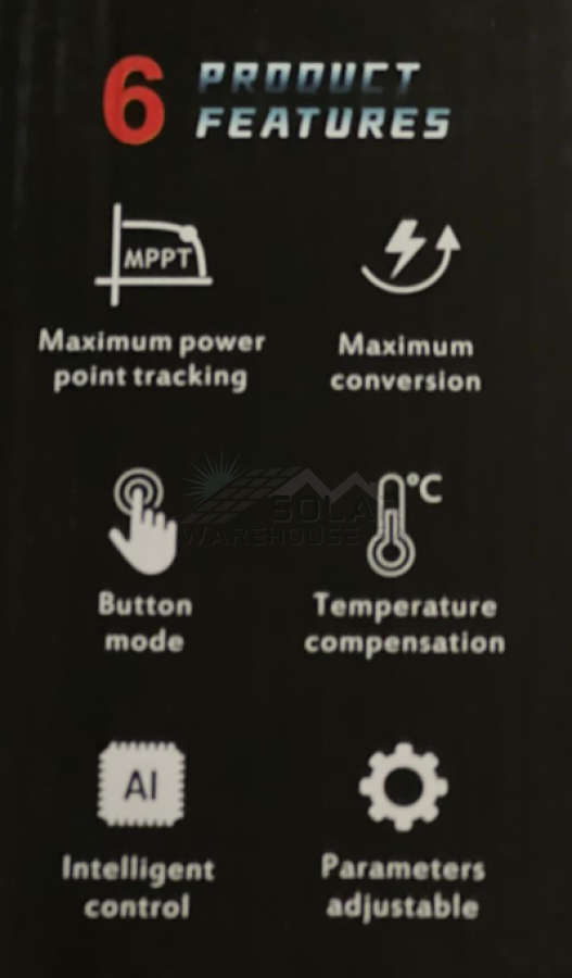 Sun Solar MPPT 12-24v DC 30A Solar Charge Controller