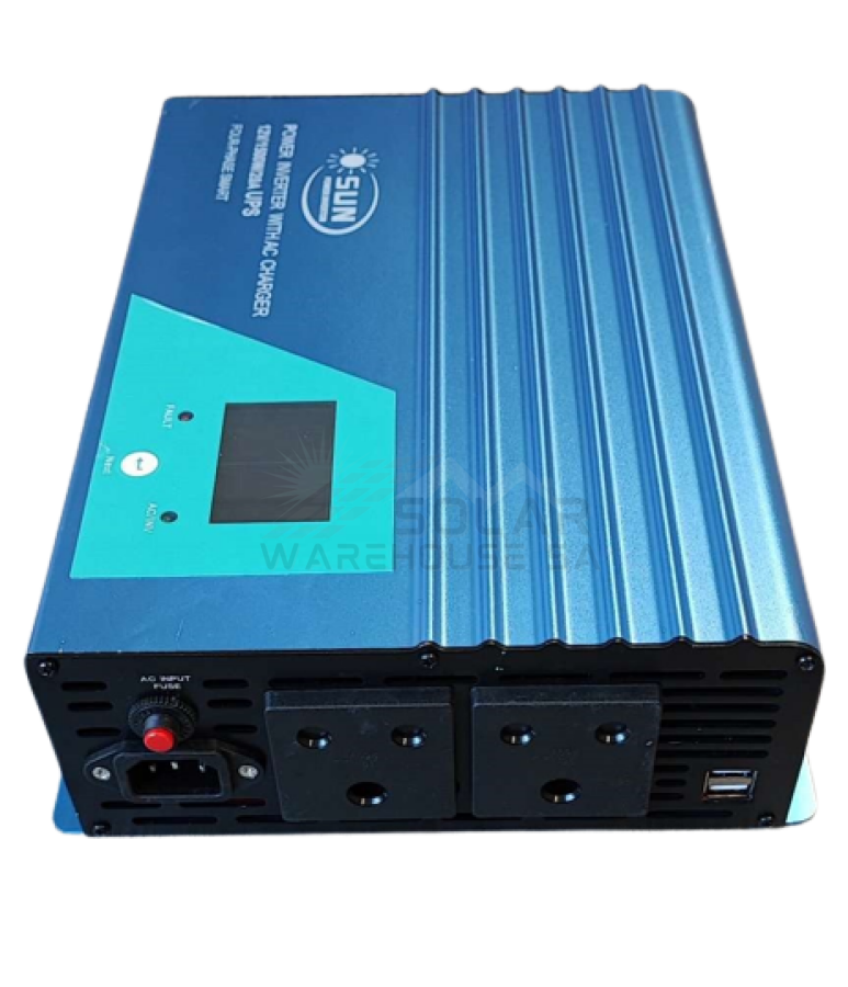 Sun Solar S-4015 1500Watt 12v DC to 220v AC Modified Sine Wave With Charger