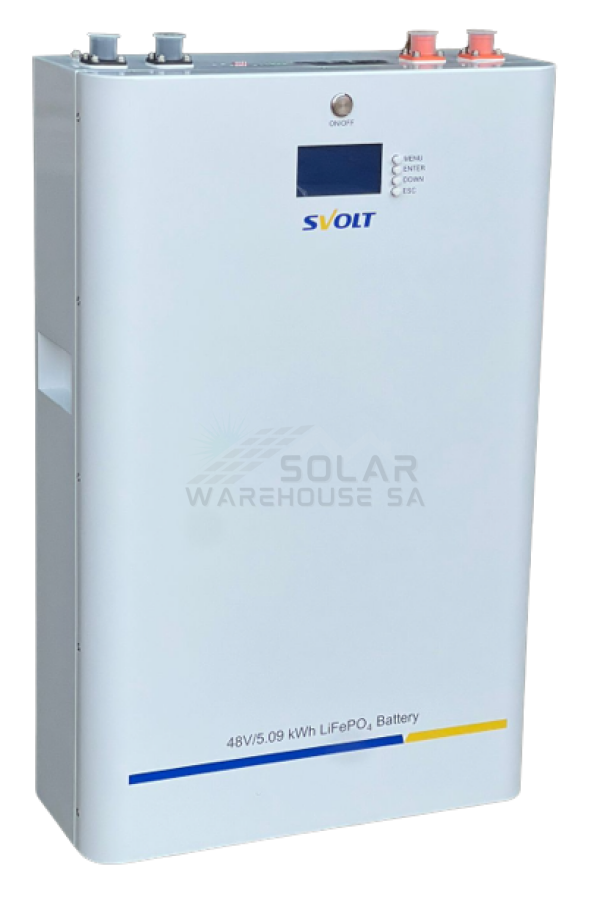 SVOLT 48V 106Ah 5.09 kWh A-Grade Wall Mount Lithium Battery
