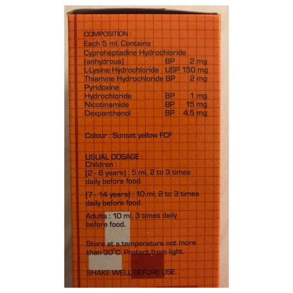 Apetamin Syrup for Weight Gain 200ML