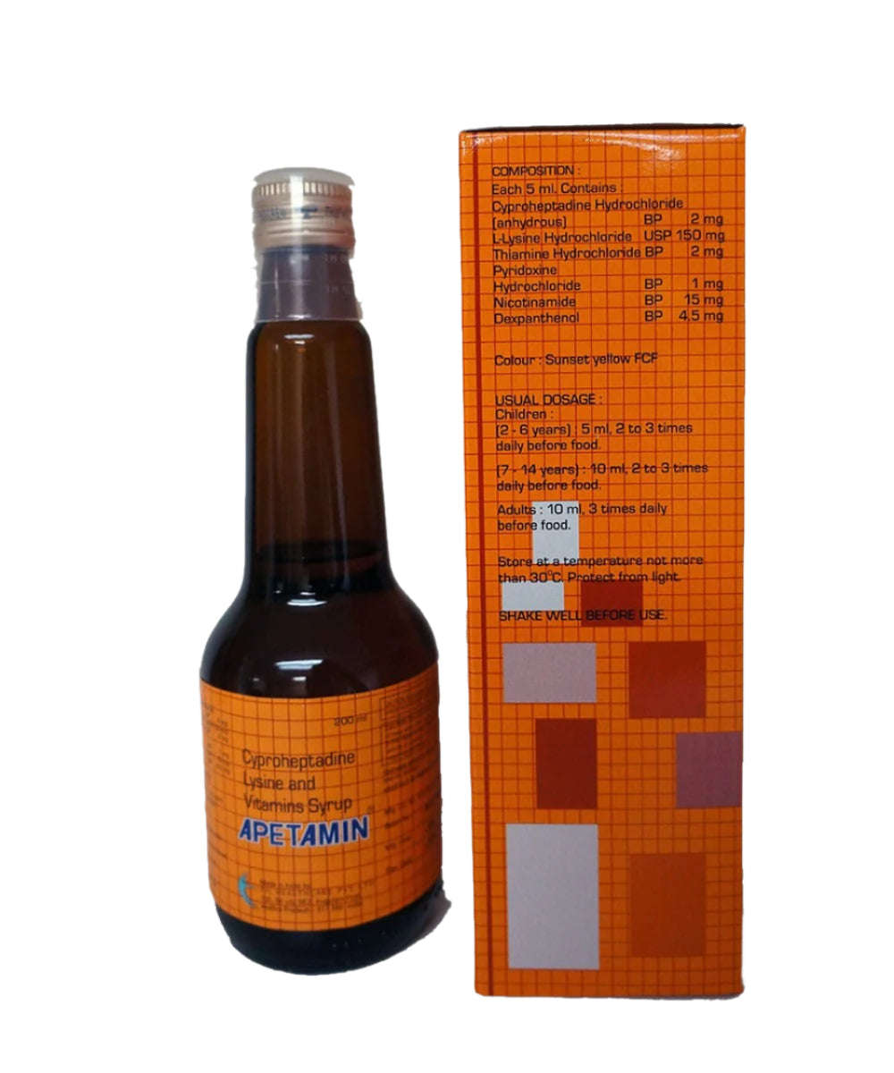 Apetamin Syrup for Weight Gain 200ML