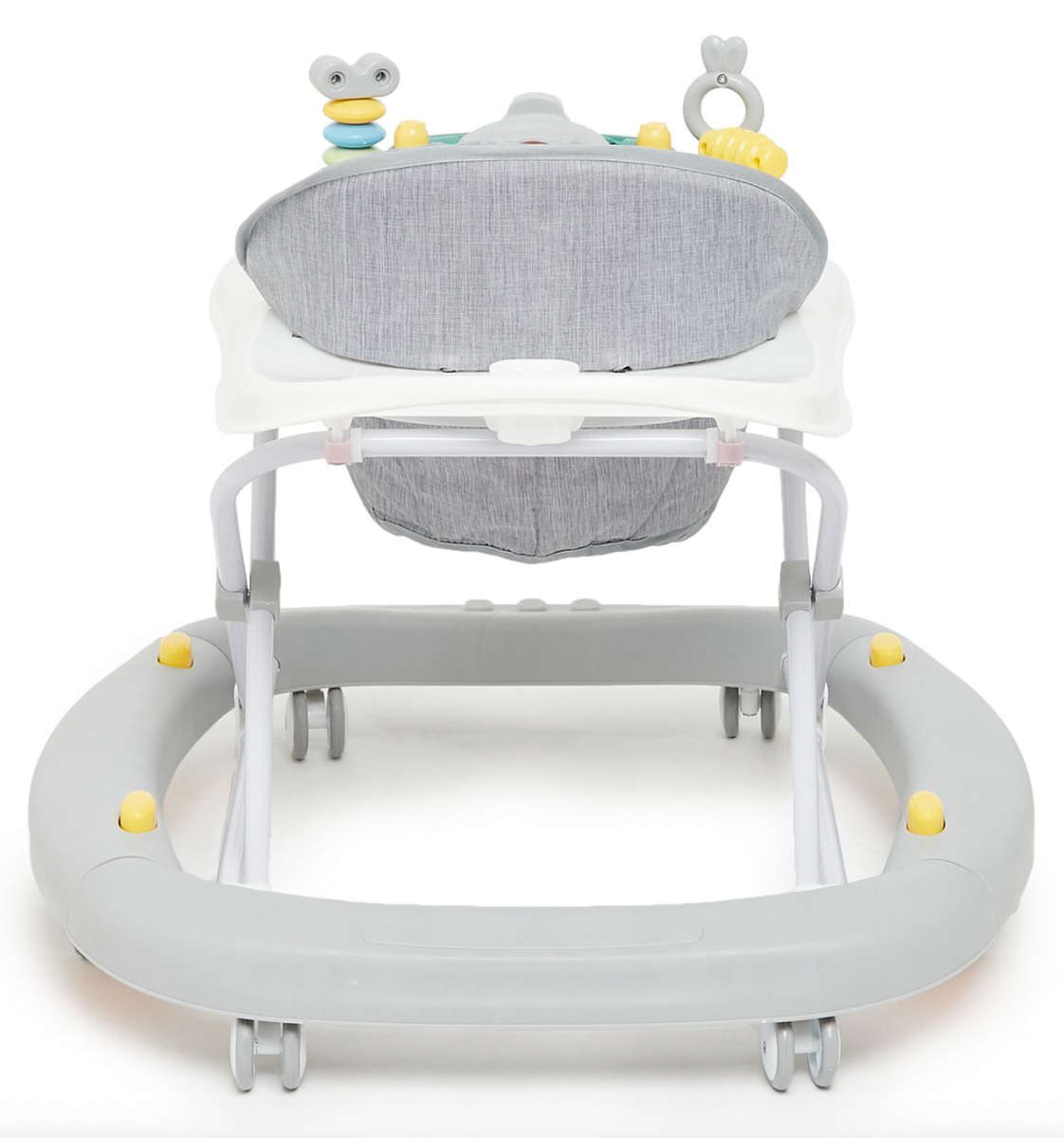 Baby Walker with Lights & Sound - Mint & Grey