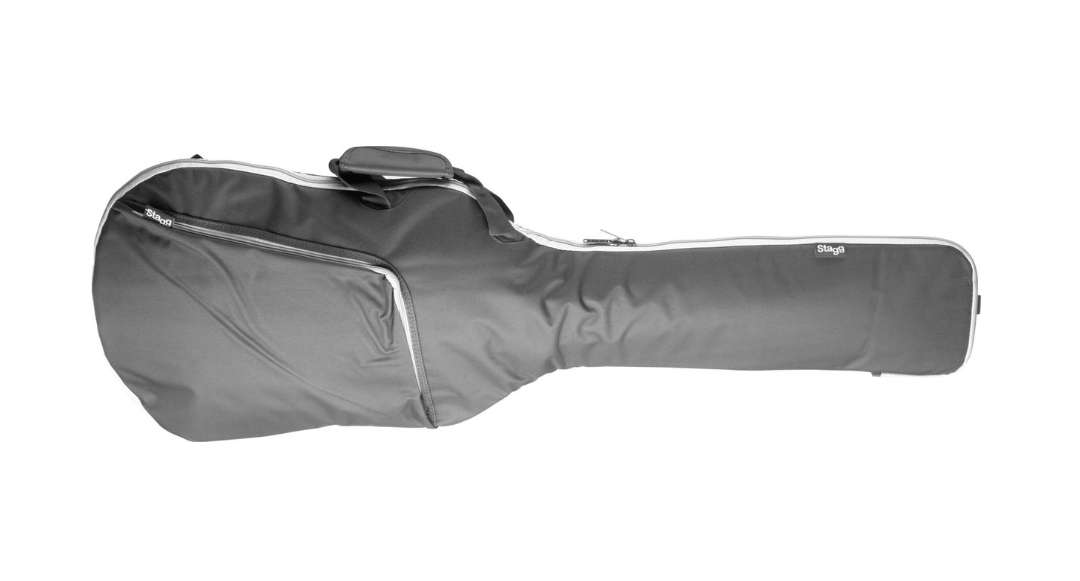 STAGG Basic Series Padded Water Repellent Nylon Bag for Electric Guitar