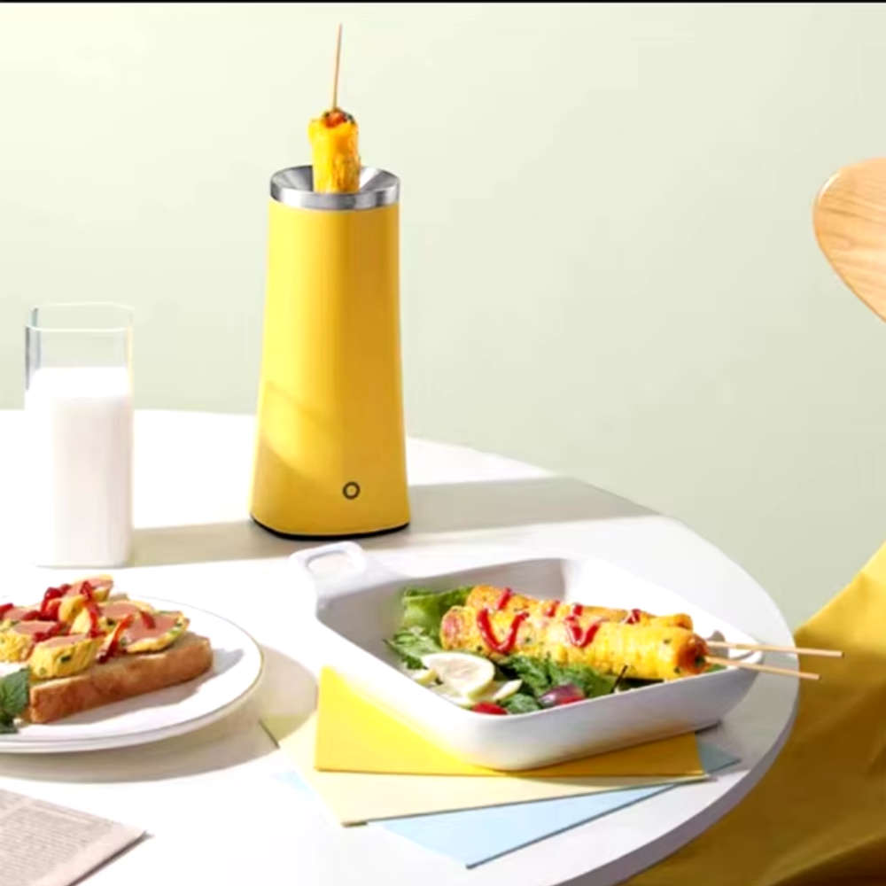 Mini Multi-purpose Egg Roll Machine - Automatic Breakfast Maker with Non-Stick Coating