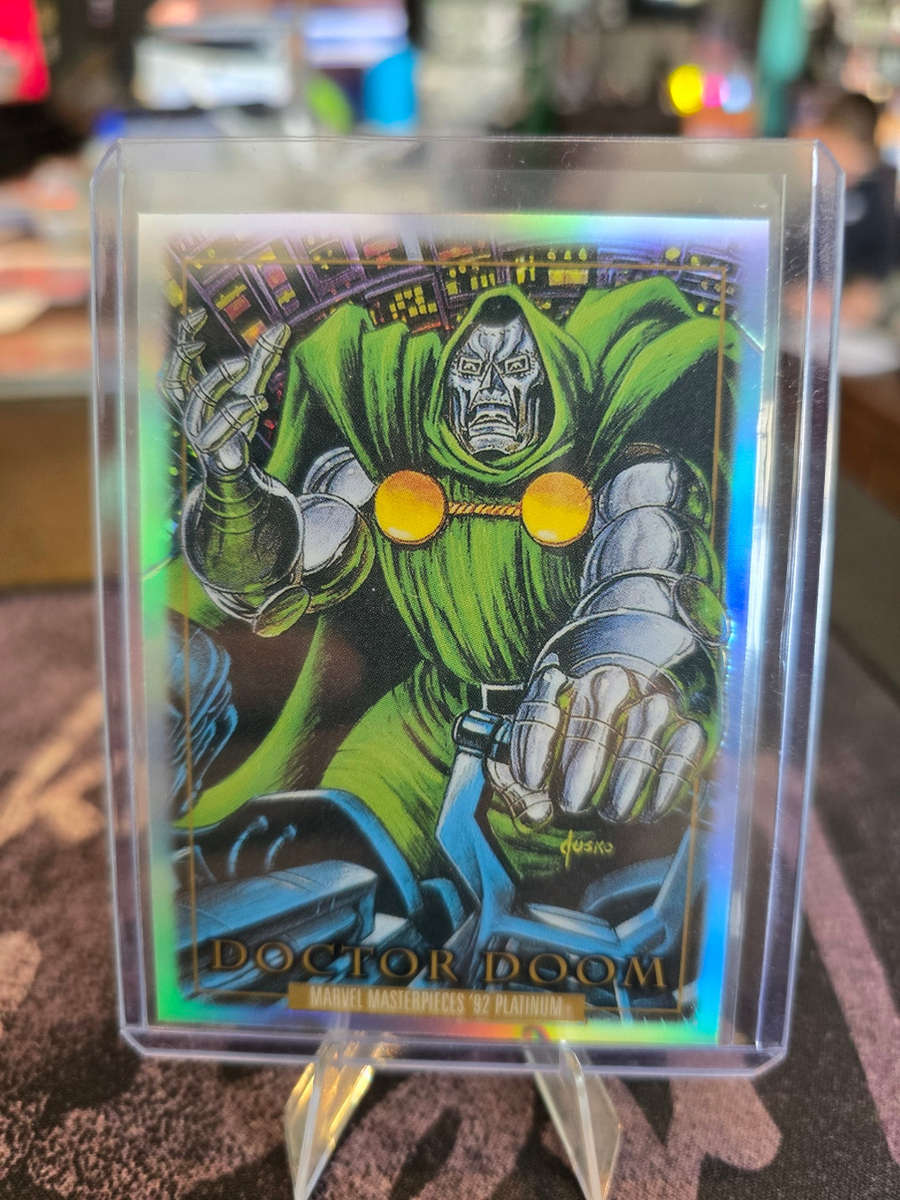 2024 Sky Box Marvel Masterpieces '92 Platinum - Doctor Doom 26 - Rainbow