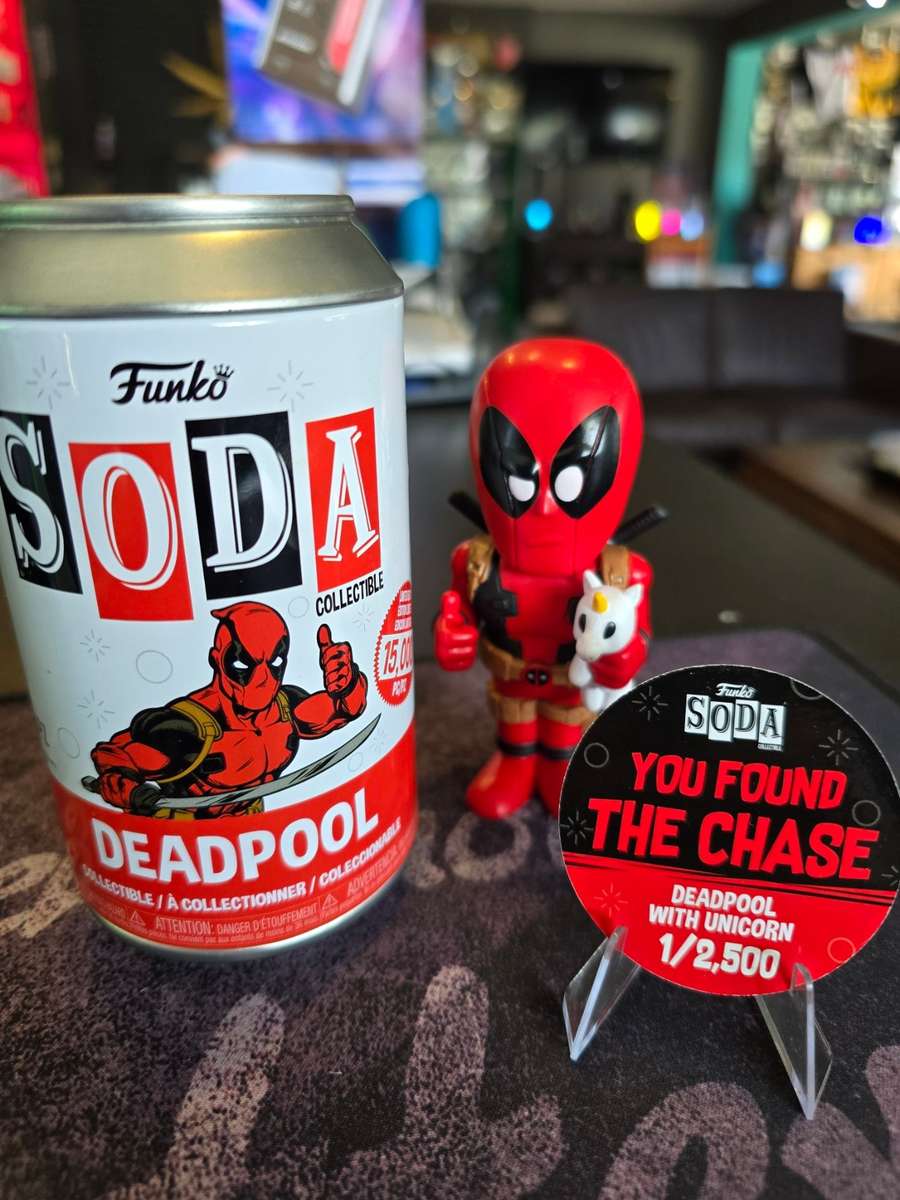 Funko Soda - CHASE - Deadpool With Unicorn