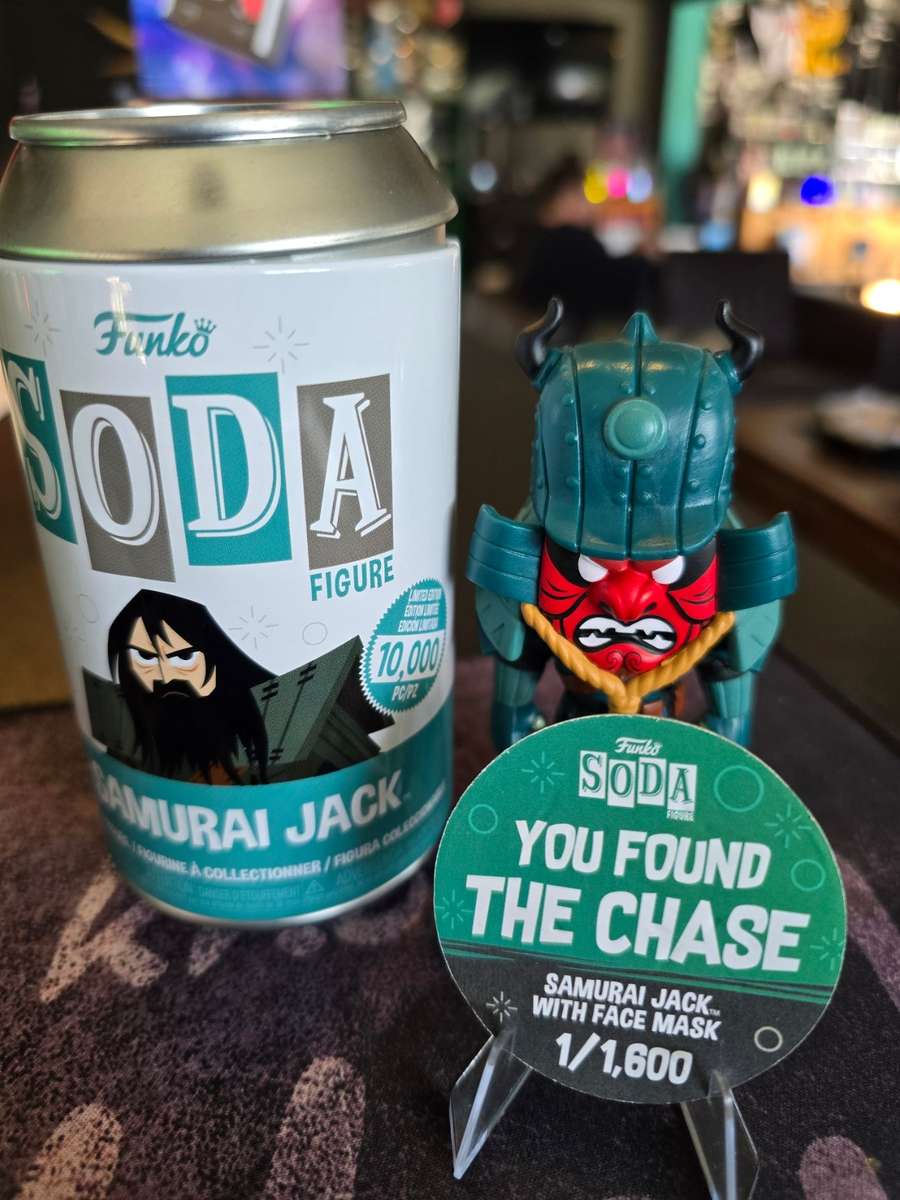 Funko Soda - CHASE - Samurai Jack with Face Mask