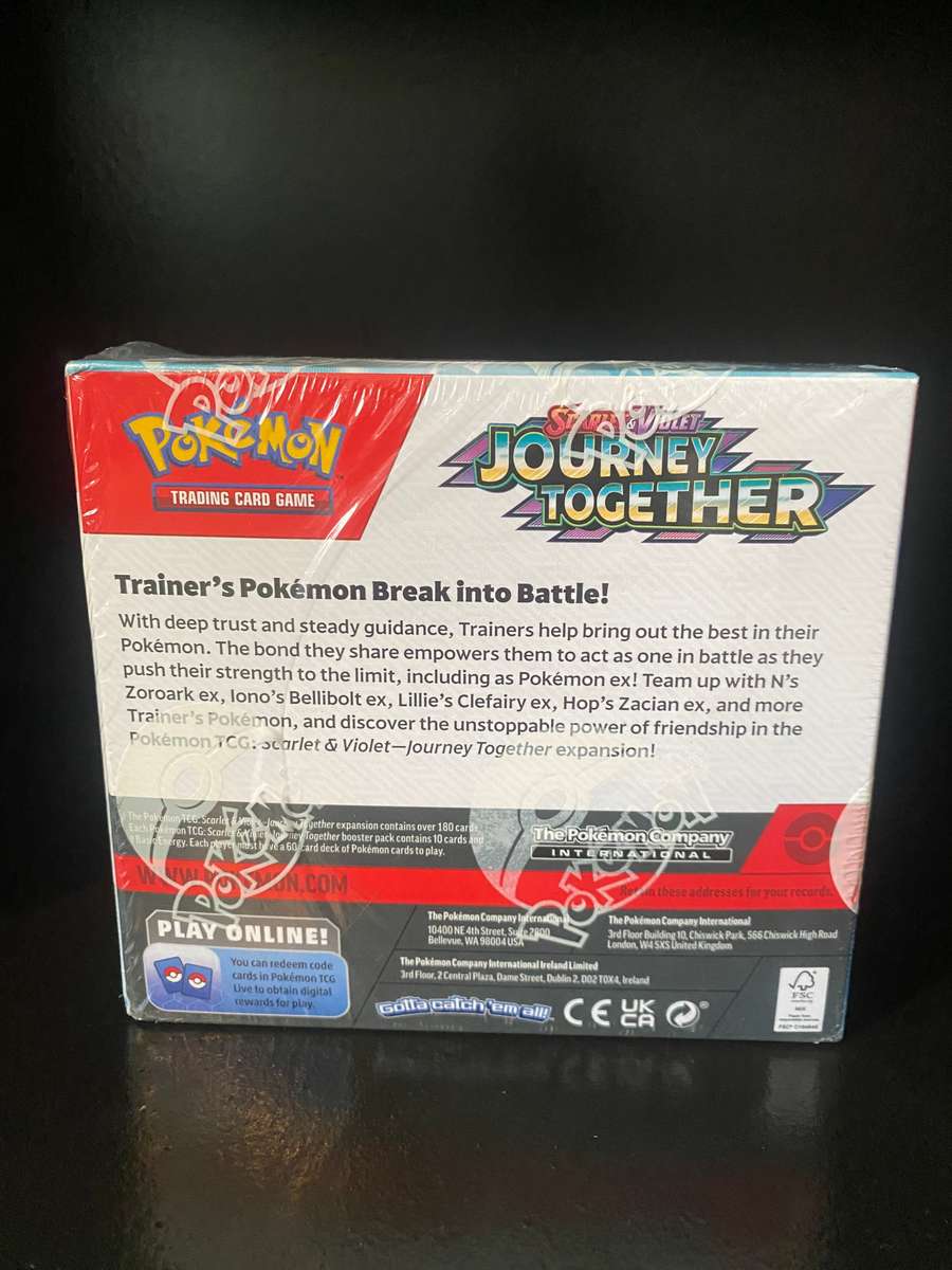 Pokémon - Journey Together - Sealed Booster Box