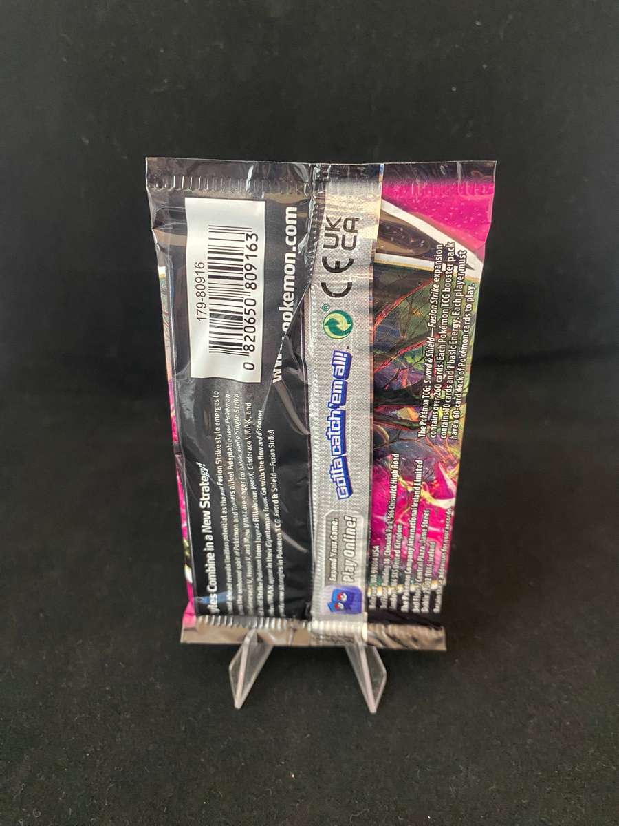 Pokémon - VINTAGE - SEALED - Sword and Shield Fusion Strike - Gigantamax Gengar - Booster Pack