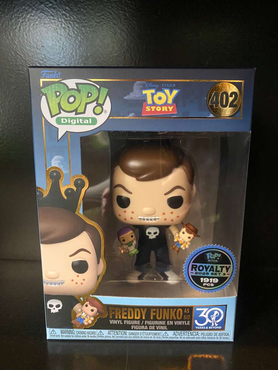 Funko Pop Digital - Toy Story - Freddy Funko as Sid - Royalty 2025 Set 3 - 1919 PCS - 402