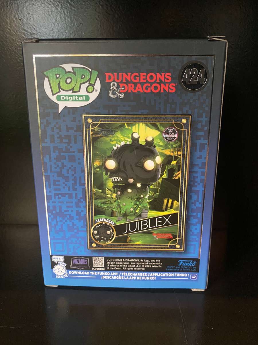 Funko Pop Digital - Dungeons and Dragons - Juiblex  -Glow In The Dark - Legendary 2026 Set 7 - 13...