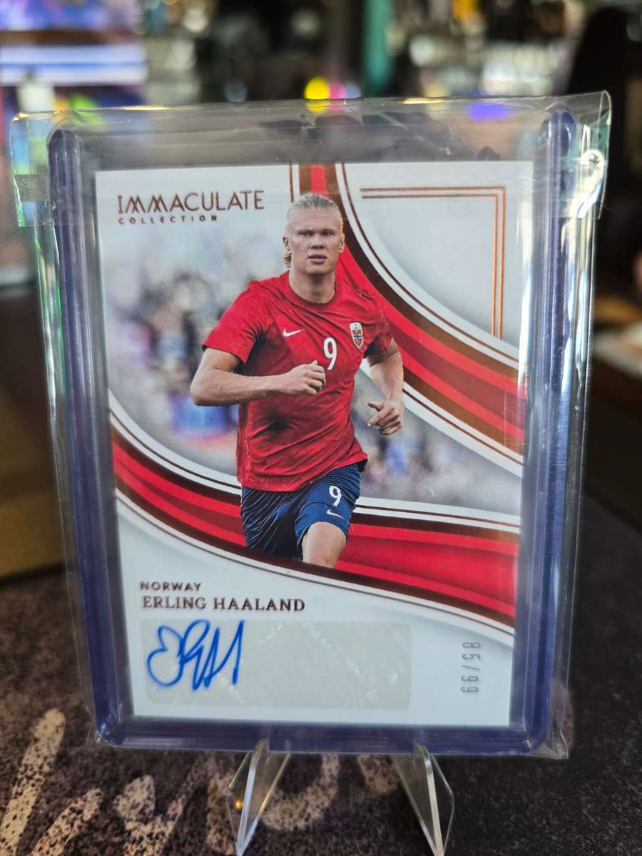Panini Immaculate Soccer 2023-24 - Erling Haaland SI-EH - Norway - Auto 85/99