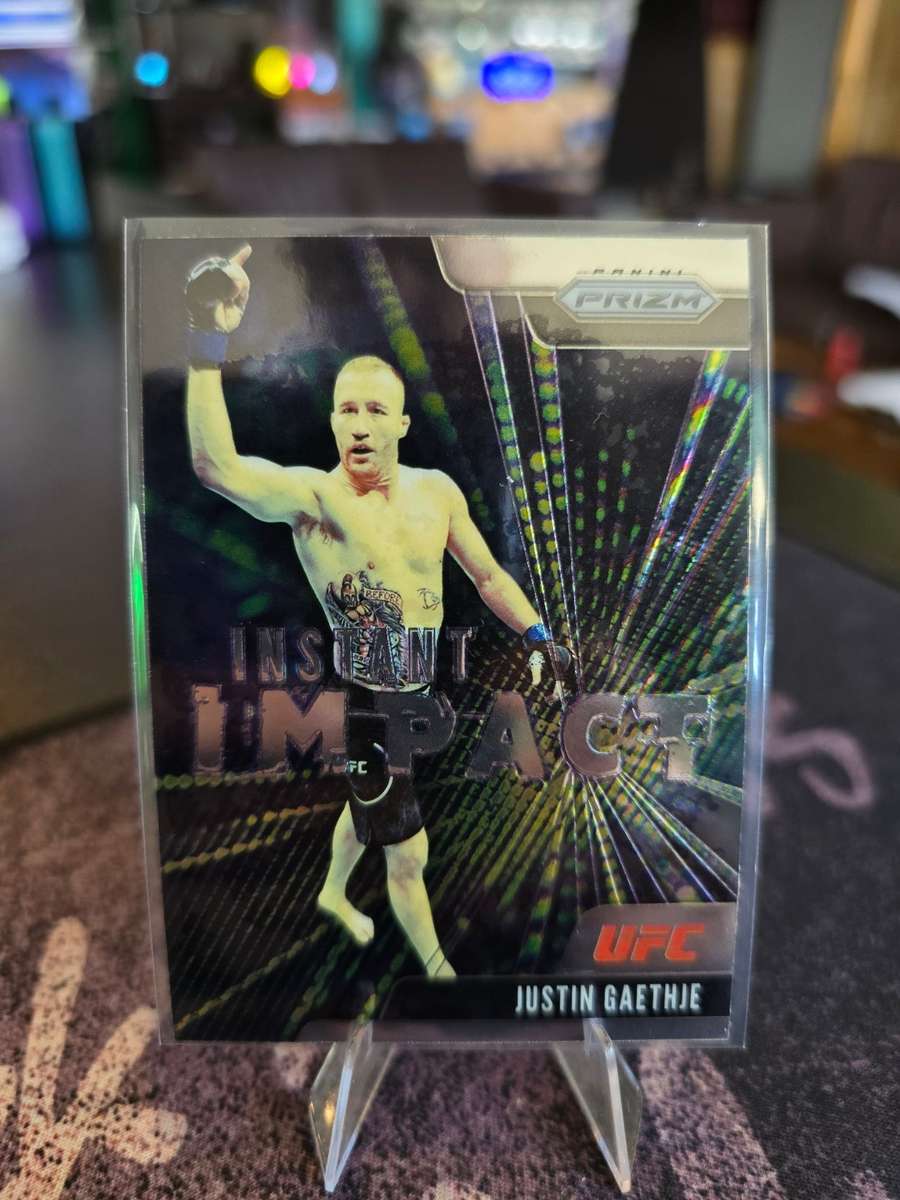 Panini Prizm UFC 2021 - Justin Gaethje 15 - Instant Impact
