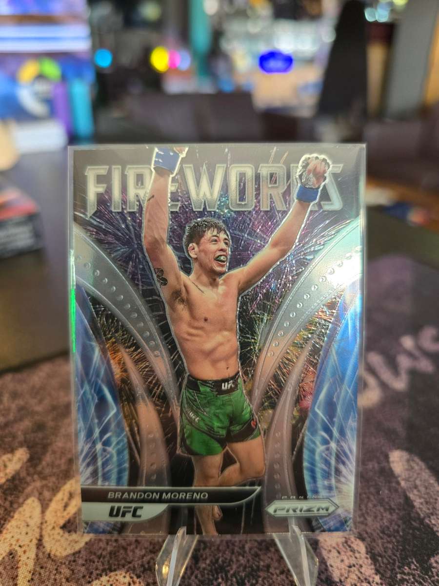 Panini Prizm UFC 2022 - Brandon Moreno 18 - Fireworks