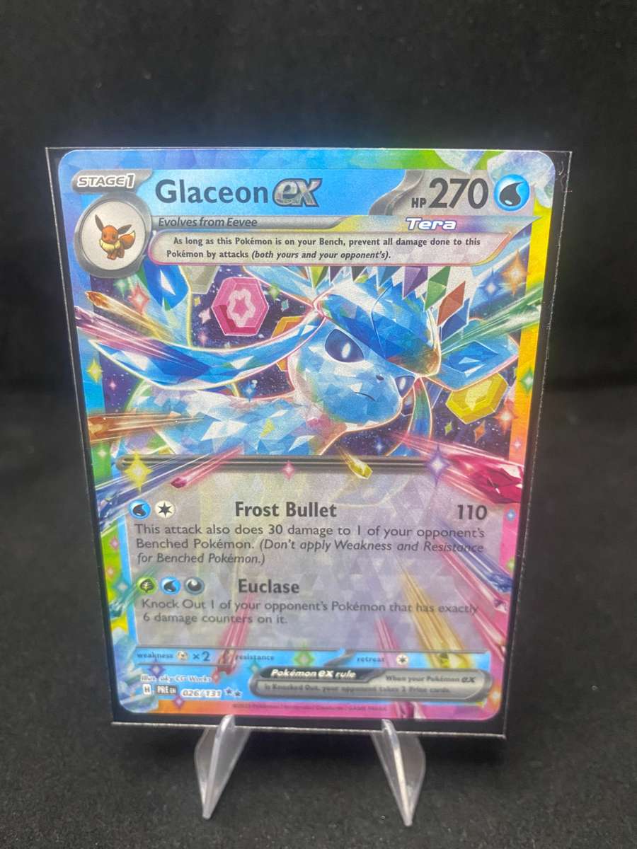 Pokémon - Prismatic Evolutions - Glaceon ex - 026/131