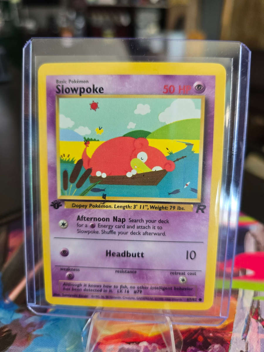 Pokémon - 1st Edition - Slowpoke 67/82