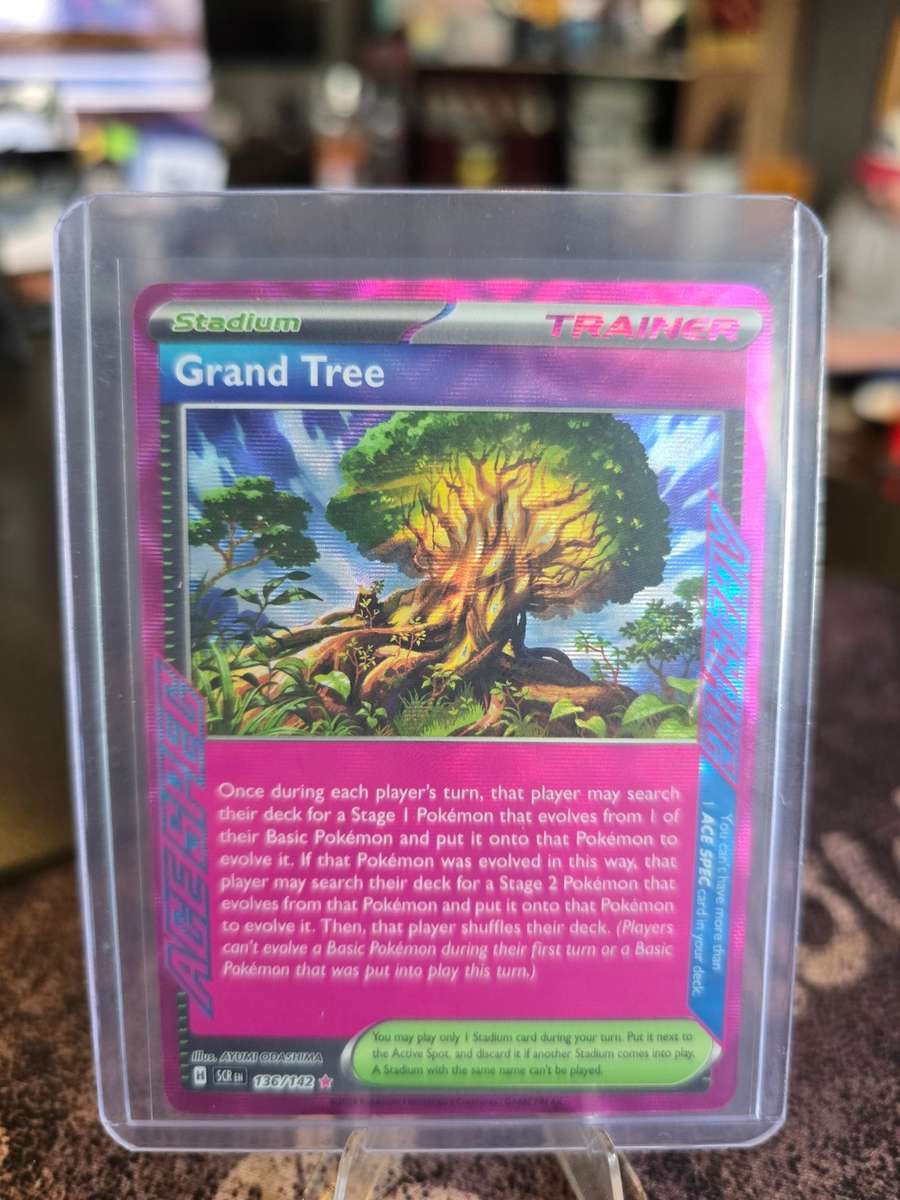 grand tree pokemon card (101) 2024 Japanese SV7-Stellar Miracle Which pack to open: Grand