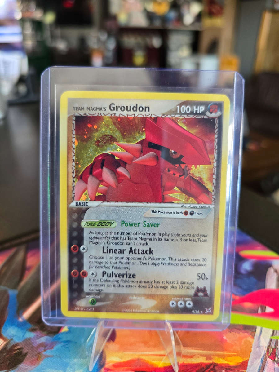 Pokémon - Team Magma's Groudon 9/95