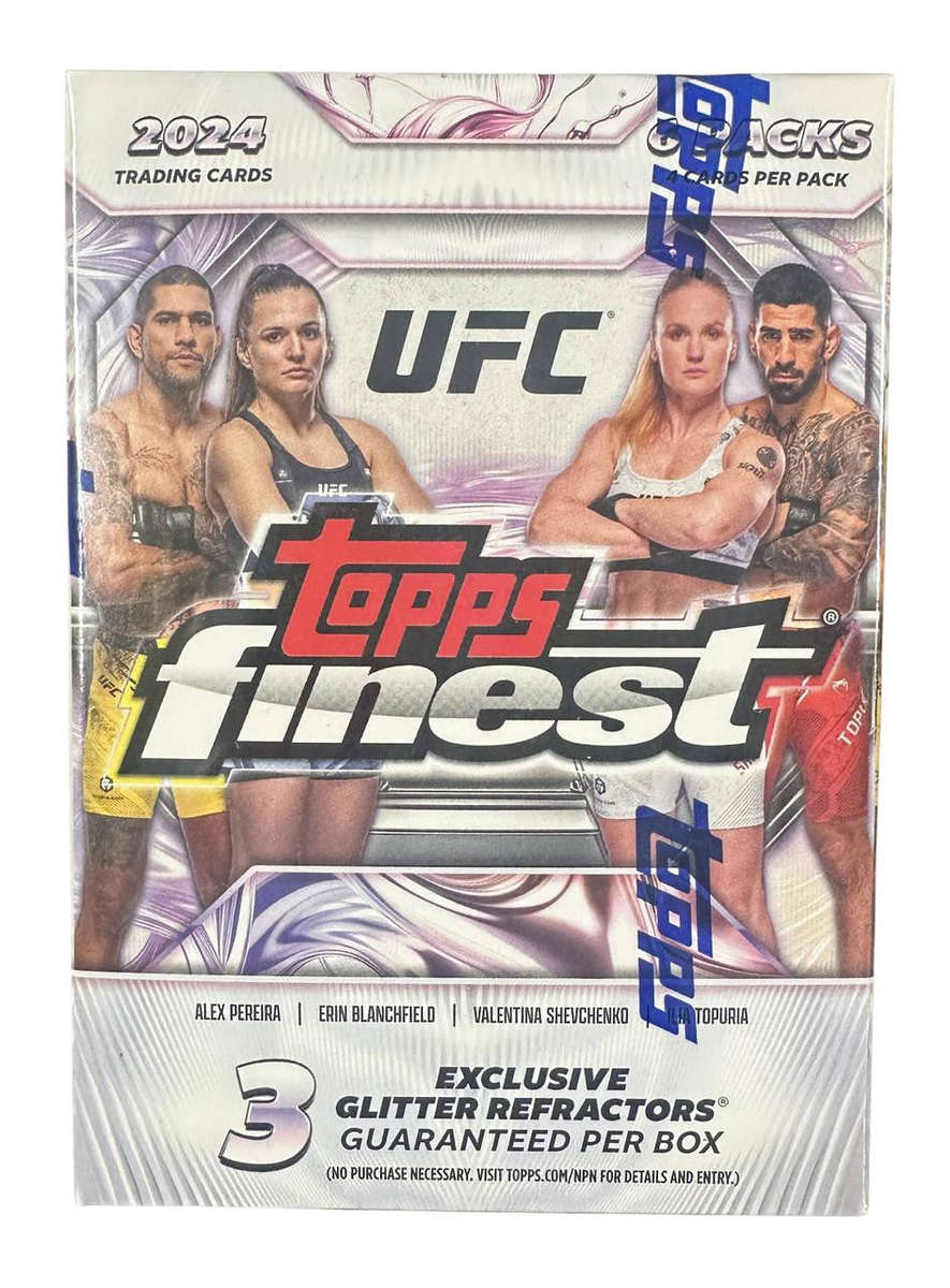 Sealed 2024 Topps Finest UFC Blaster Box
