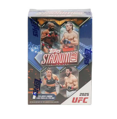 Sealed 2025 Topps UFC Stadium Club Blaster Box