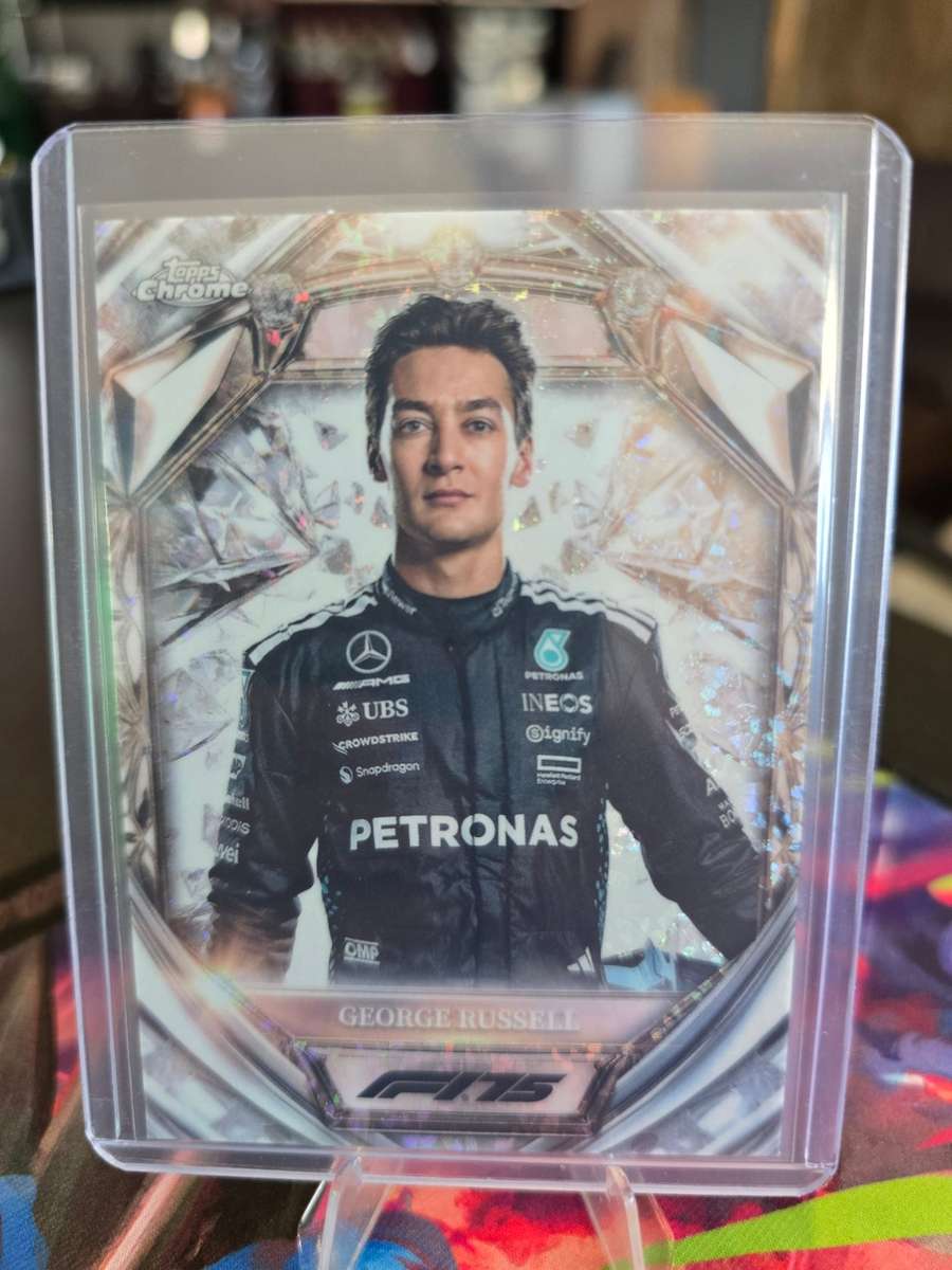 Topps Chrome Formula 1 2025 - George Russell - Mercedes - Diamond 75th - D75-7