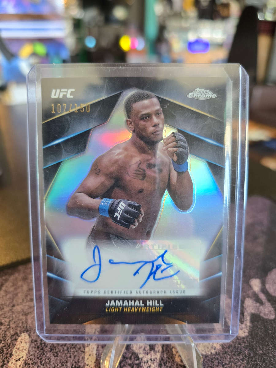 Topps Chrome UFC 2024 - Jamahal Hill CVA-JHI - Veteran Auto 107/150