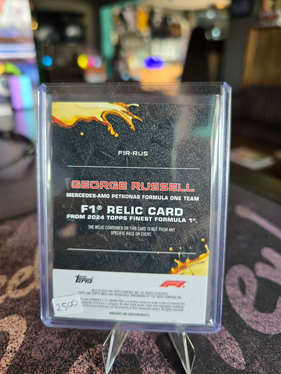 Topps Finest 2024 Formula 1 - George Russel - 3/5 Relic