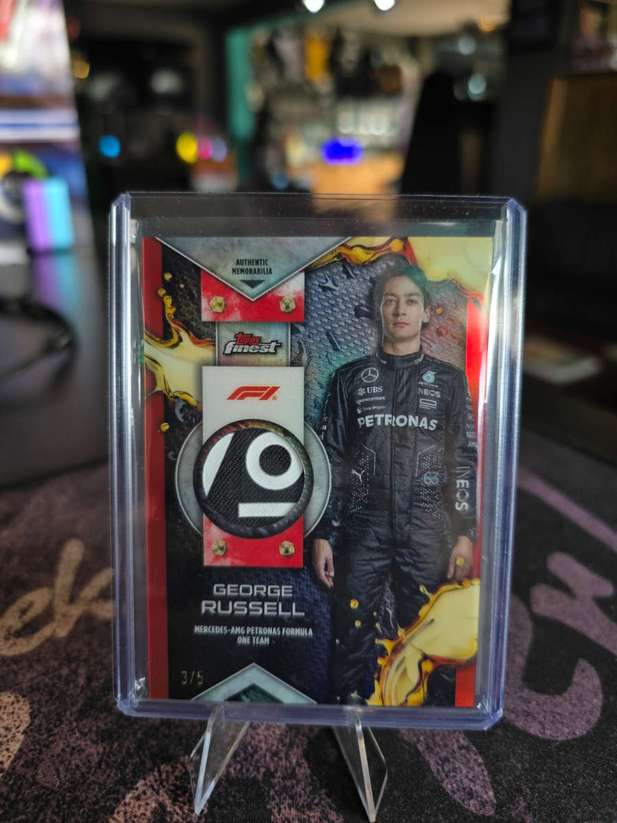 Topps Finest 2024 Formula 1 - George Russel - 3/5 Relic