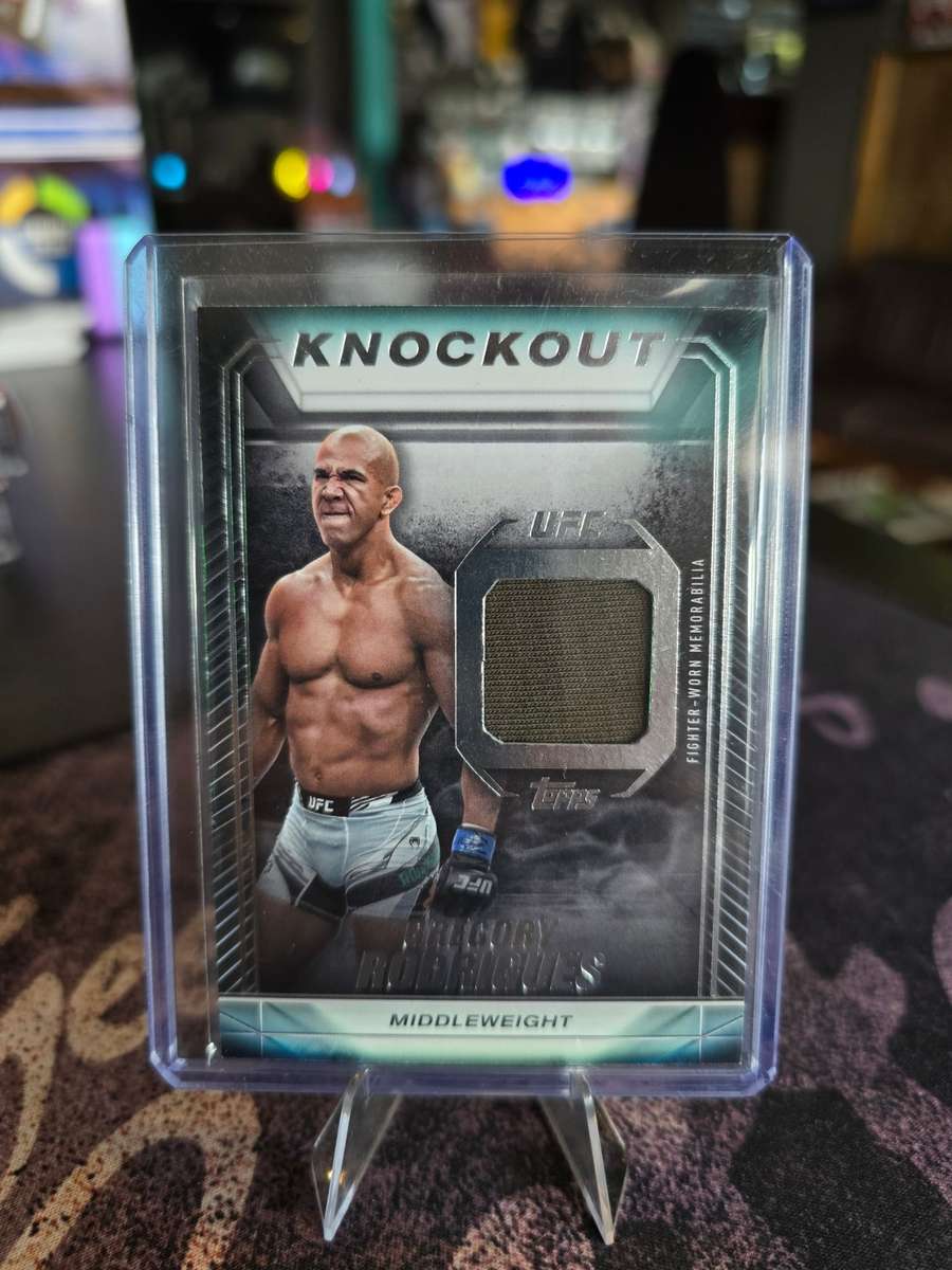 Topps Knockout UFC 2024 - Gregory Rodrigues - Relics Card