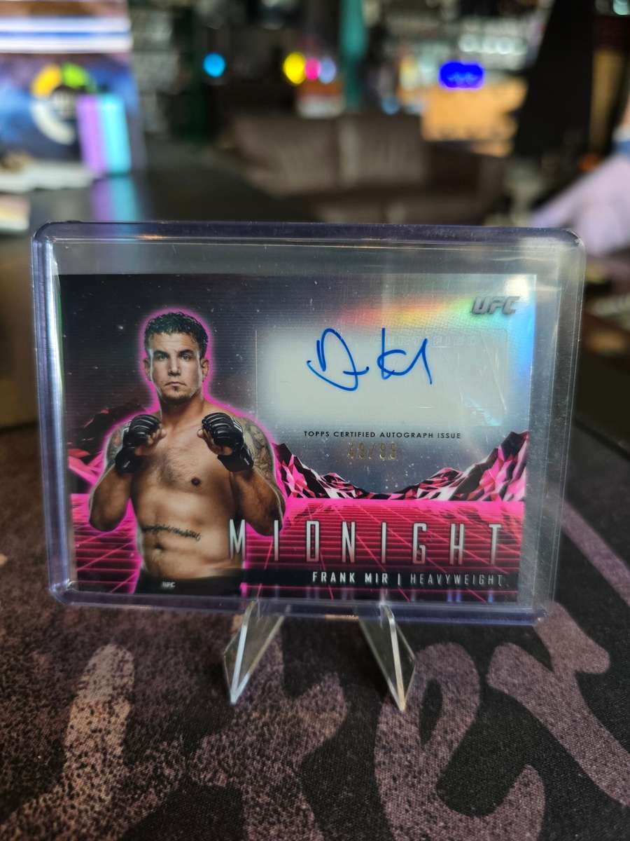 Topps Midnight UFC 2024 - Frank Mir - Auto 49/99