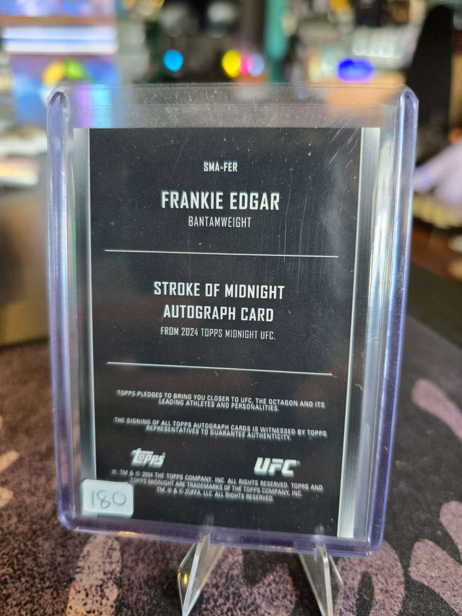 Topps Midnight UFC 2024 - Frankie Edgar - Auto Base