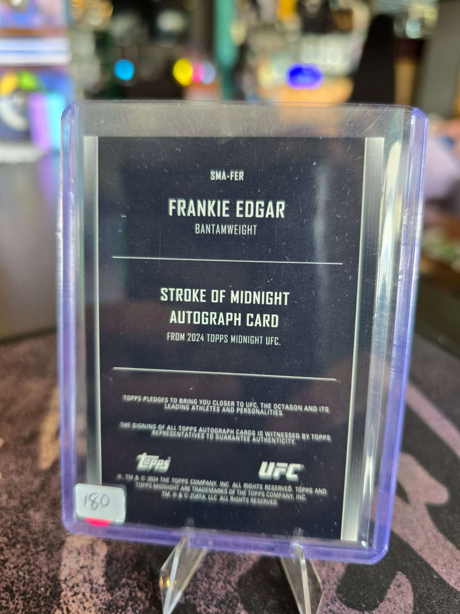 Topps Midnight UFC 2024 - Frankie Edgar - Auto Base