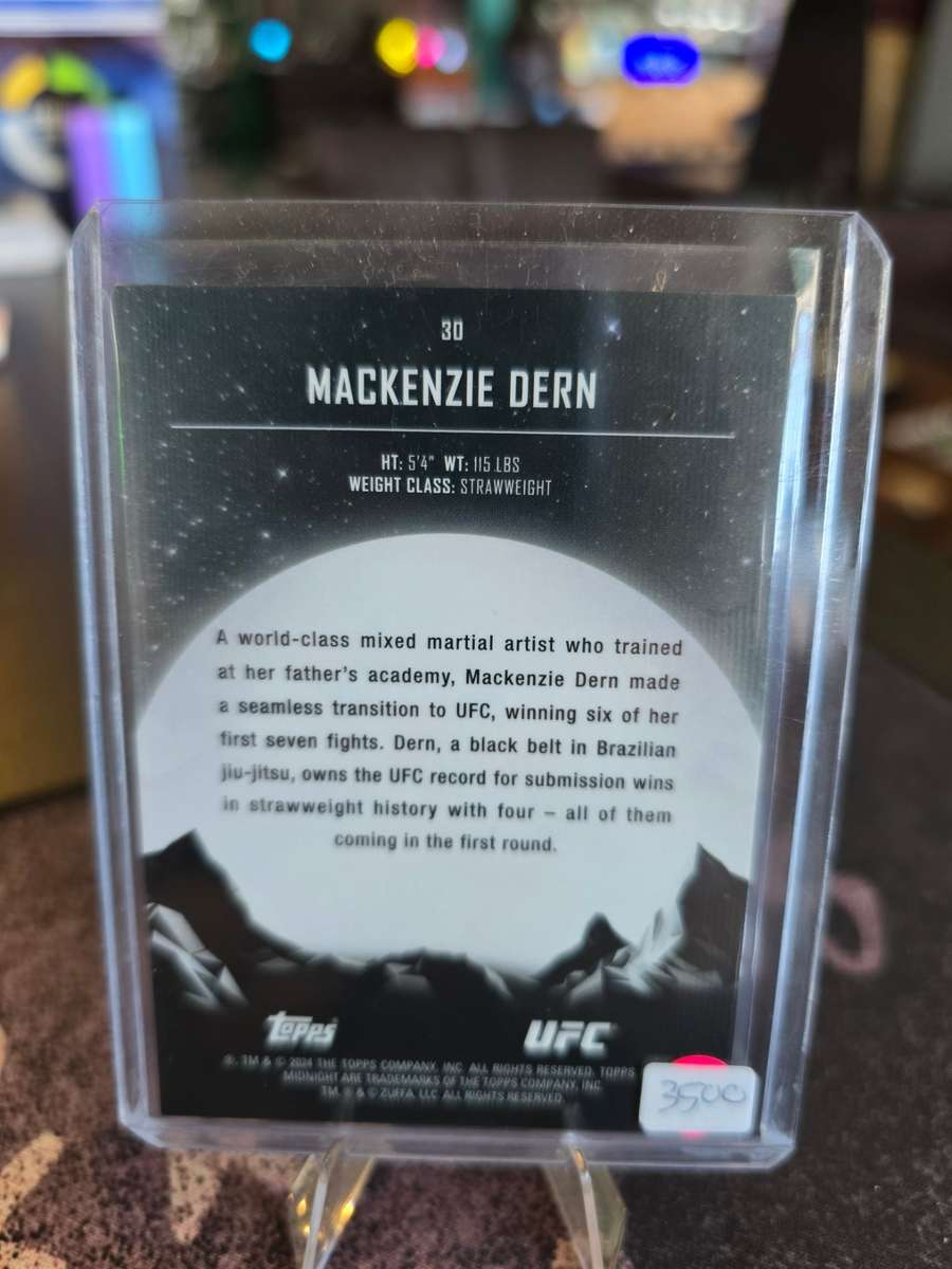 Topps Midnight UFC 2024 - Mackenzie Dern 3/5