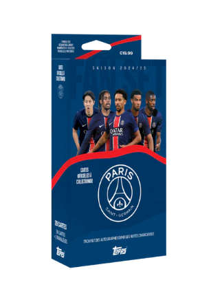 Topps Paris Saint-Germain Fan Set Sealed Box