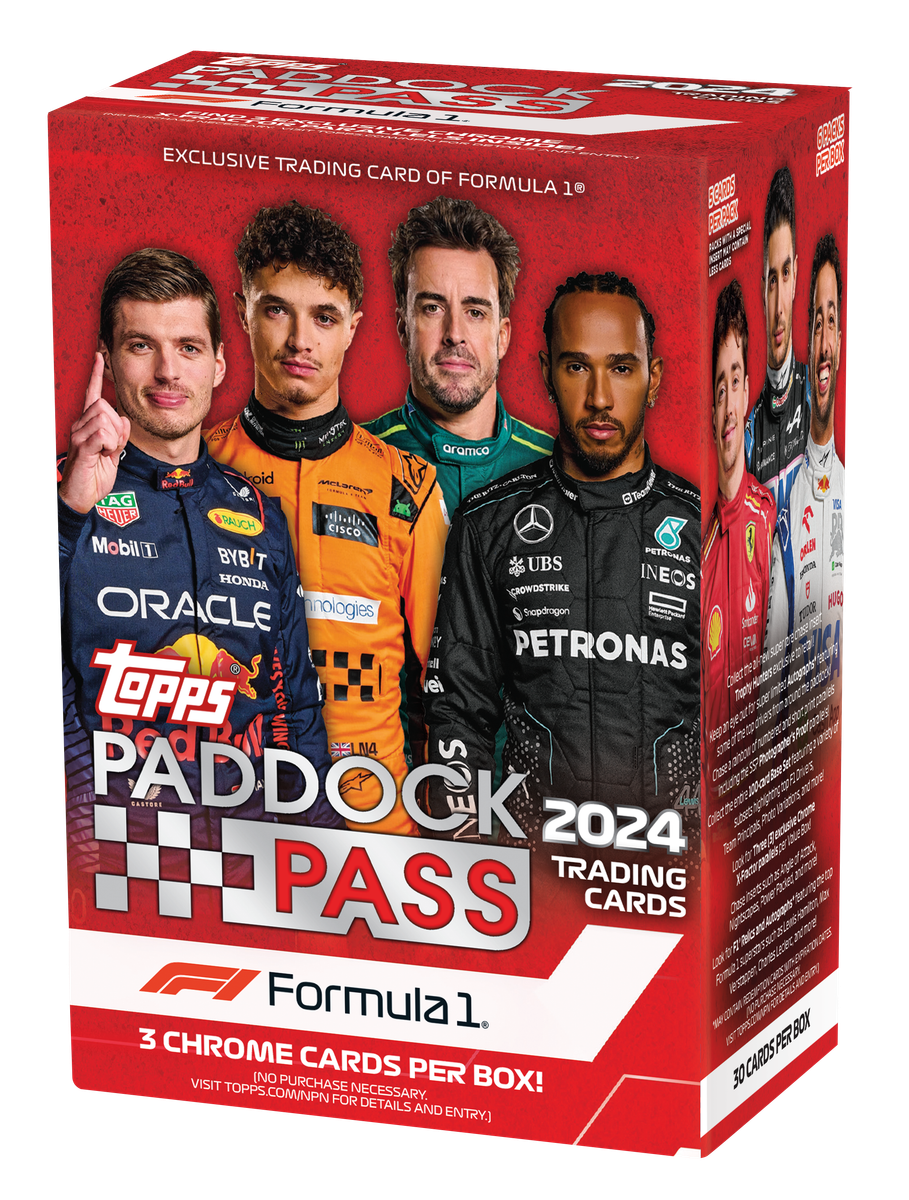 Sealed Topps Paddock Pass Formula 1 Single Pack