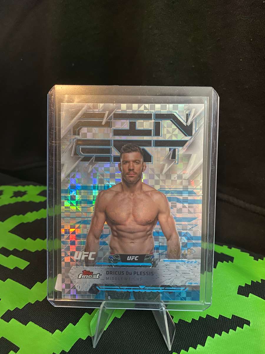 Topps UFC Finest 2025 - Dricus Du Plessis - 49/49 - 276 - Rare