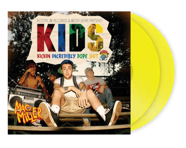 Mac Miller - K.I.D.S. (Translucent Yellow Vinyl/2LP) (Vinyl) (US Import)