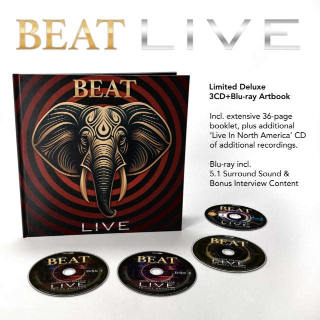 Beat - Live (3CD/Blu-ray) (CD) (Region A US Import)