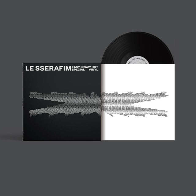 Le Sserafim - Easy-Crazy-Hot (Special Vinyl/Carbon Black Vinyl) (Vinyl) (US Import)