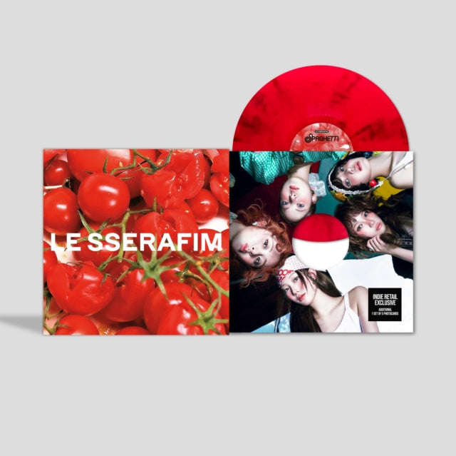 Le Sserafim - Spaghetti - 1st Single Album (Tomato Red Vinyl) (I) (Vinyl) (US Import)