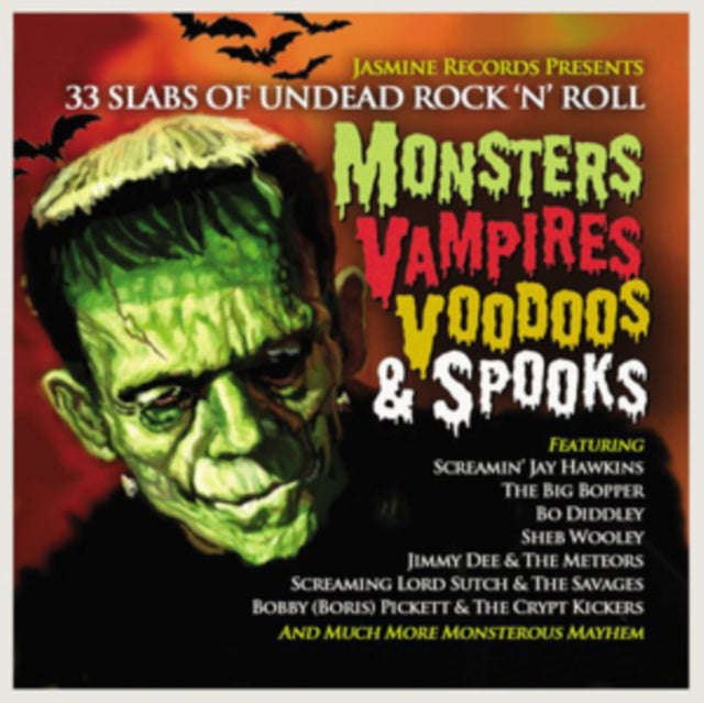 Various Artists - Monsters Vampires Voodoos & Spooks: 33 Slabs Of Undead Rock N Roll (CD) (US Imp...