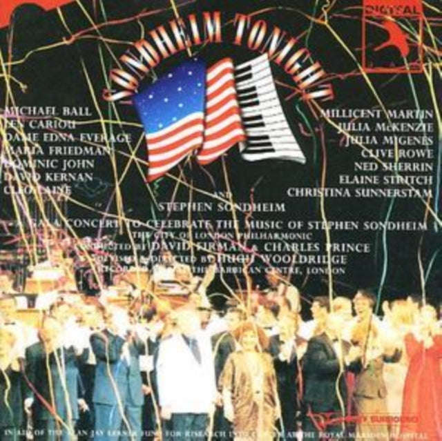 Various Artists - Sondheim Tonight: Live From The Barbican Theatre: Complete Recording (Original ...