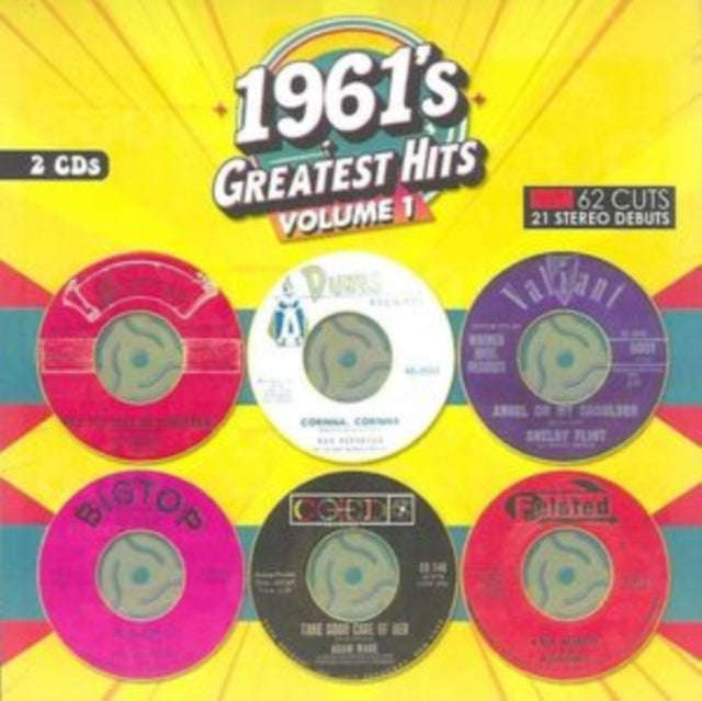 Various Artists - 1961's Greatest Hits, Vol. 1 (2CD) (CD) (US Import)